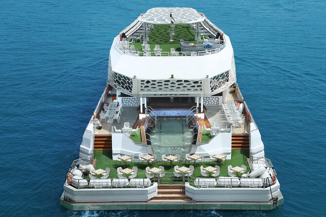 Dubai: Lotus Mega Yacht 3-Hours Dinner Cruise Tour - Standard and VIP packages need careful checking