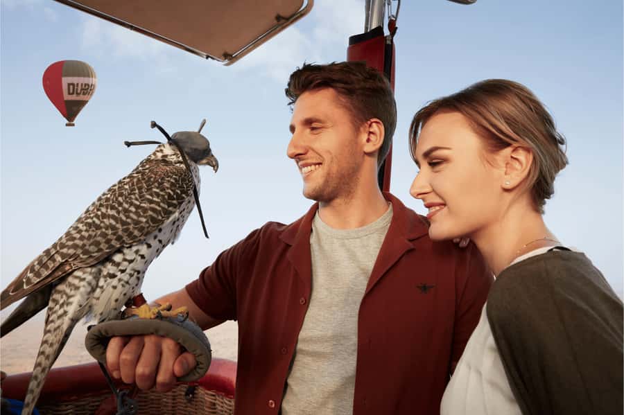 Dubai: Luxury Balloon Flight with Michelin-Curated Breakfast - Entering the Royal Nature Reserve