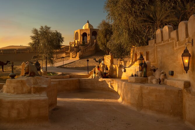 Dubai: Luxury Desert Fortress Dinner, Camel Ride & Live Shows - Who will get the most from this evening
