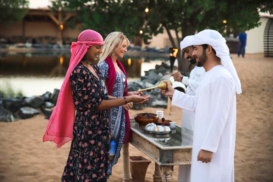 Dubai: Luxury Safari with Michelin-Curated 5-Course Dinner - Dinner in a Private Desert Cabana