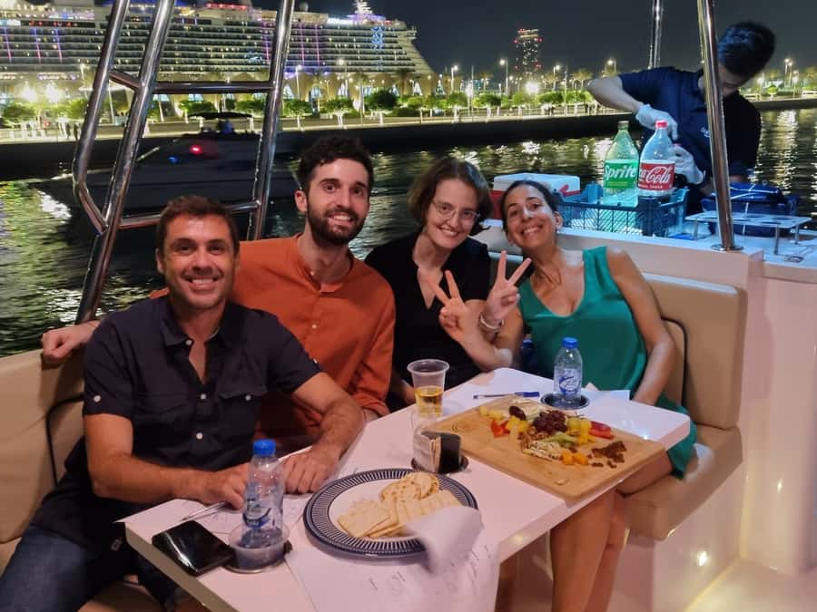 Dubai: Luxury Sightseeing Cruise with Food and Drinks - Burj Al Arab is the photo centerpiece