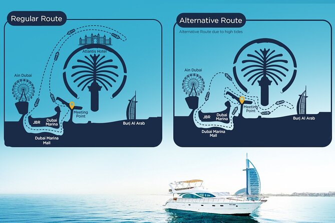 Dubai Marina 2 Hour Sunset Yacht Tour with Alcoholic Drinks - The yacht is comfortable, but luxury is not guaranteed