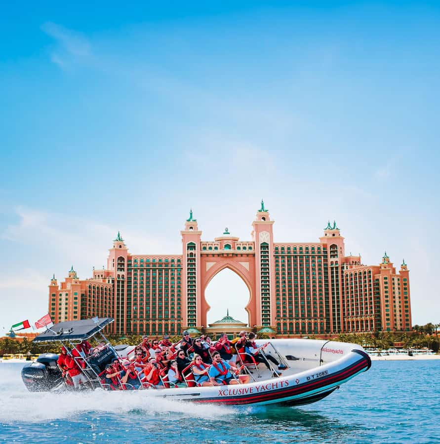 Dubai: Marina, Atlantis, Palm & Burj Al Arab Speedboat Tour - Key points at a glance