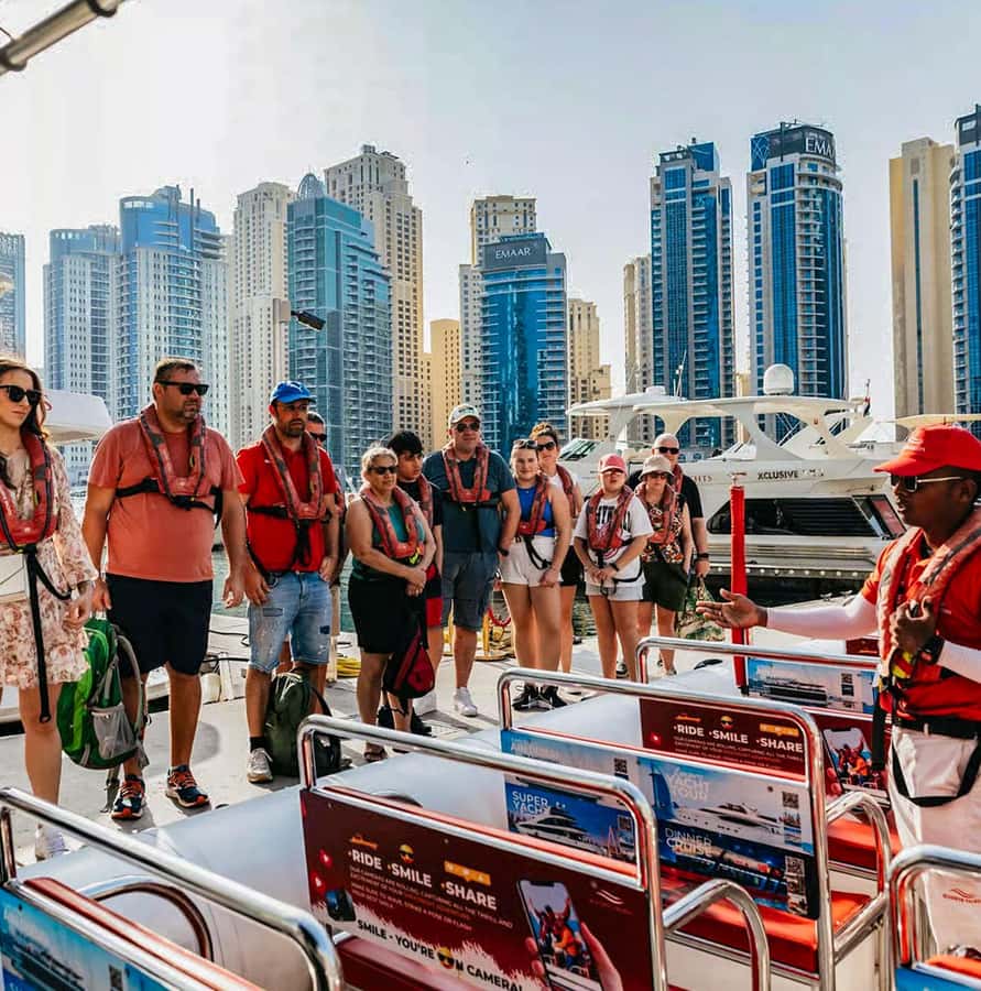 Dubai: Marina, Atlantis, Palm & Burj Al Arab Speedboat Tour - Starting at Dubai Marina