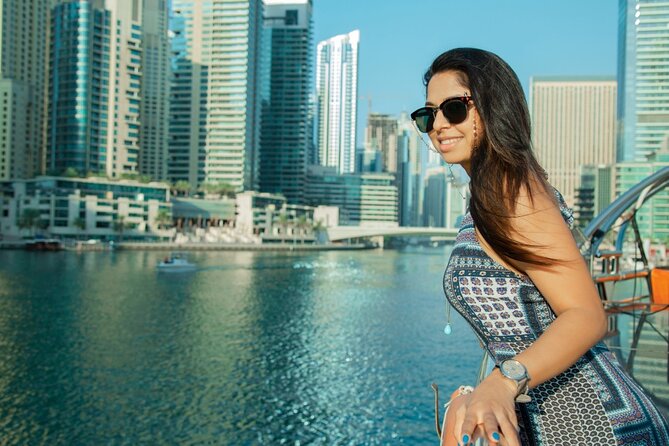 Dubai Marina Dhow Sightseeing Cruise - Bluewaters Island and Ain Dubai