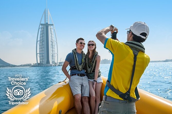 Dubai Marina Guided Sightseeing High-Speed Boat Tour - Dubai Marina, JBR, and Bluewaters Island