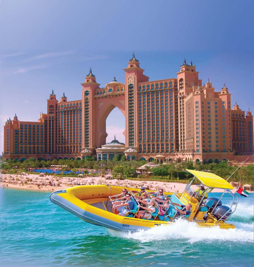 Dubai Marina: Guided Sightseeing Tour by Speedboat - Palm Jumeirah from the water