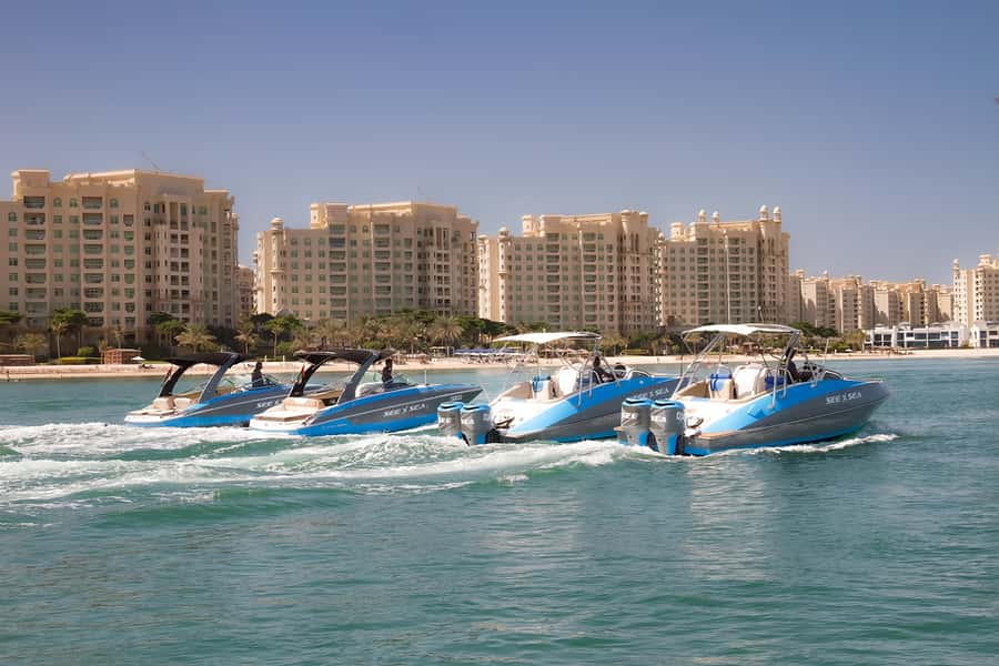 Dubai: Marina Private Boat Tour & Palm Jumeirah Sightseeing - Starting behind Dubai Marina Mall