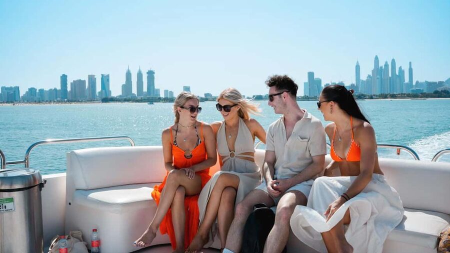 Dubai Marina Yacht Tour: Ain Wheel, JBR & Harbour in 1 Hour - JBR views and the changing waterfront