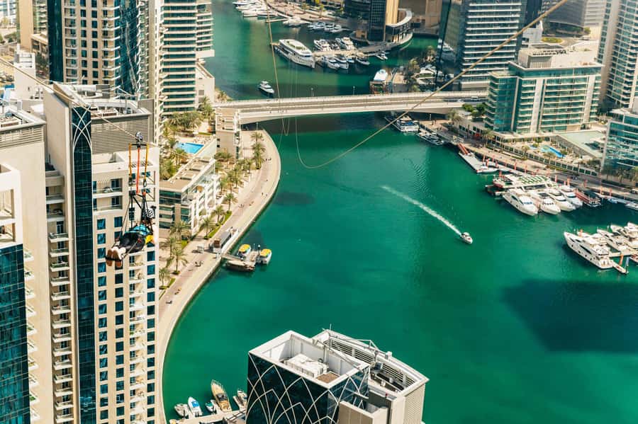 Dubai: Marina Ziplining with Photos, Video and Meal - Safety, clothing, and who should skip it