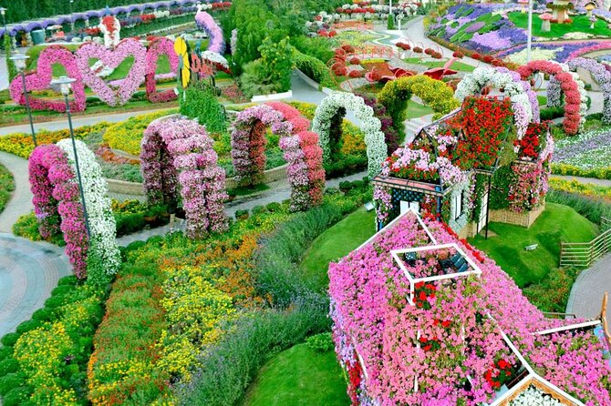 Dubai: Miracle Garden Ticket With Transfer - Entering the garden and using your time well