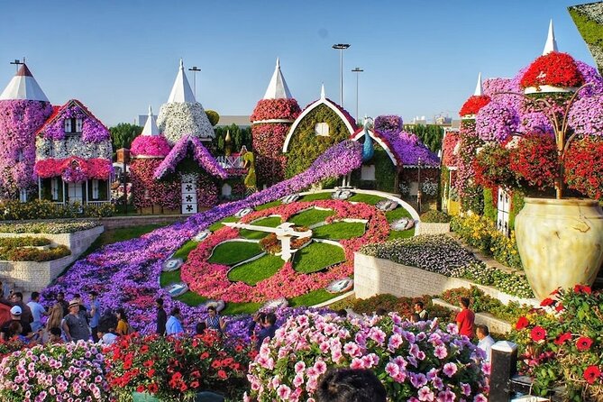 Dubai: Miracle Garden Tickets with Round-trip Transfer - A garden built for big floral scenes