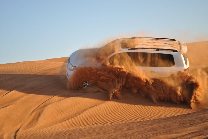 Dubai Morning Desert Safari Dune Bashing & Camel Ride Experience - Key points at a glance