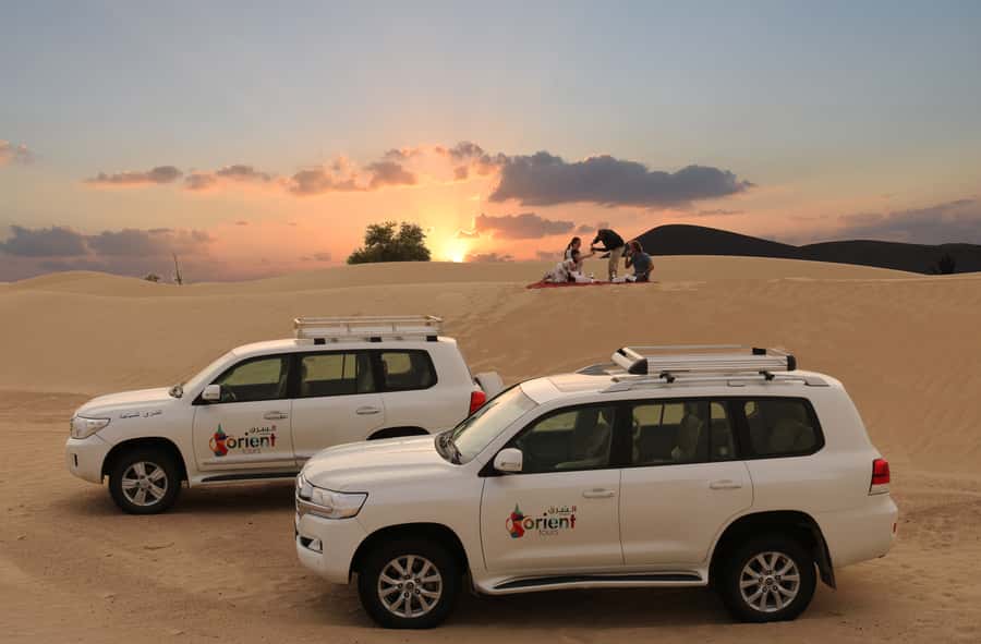 Dubai: Morning Desert Safari with Camel Ride & Sandboarding - Hotel pickup keeps the morning simple