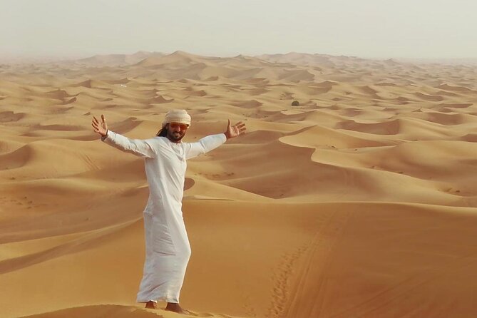 Dubai Morning Desert Safari with Sandboarding & Camel Ride - The camel farm and a short ride