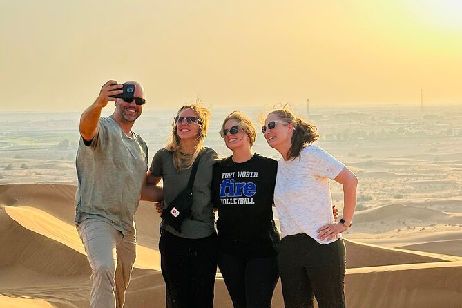 Dubai Morning Evening Desert Safari,Sand boarding and Camel ride - From Dubai’s towers to Lahbab’s red dunes
