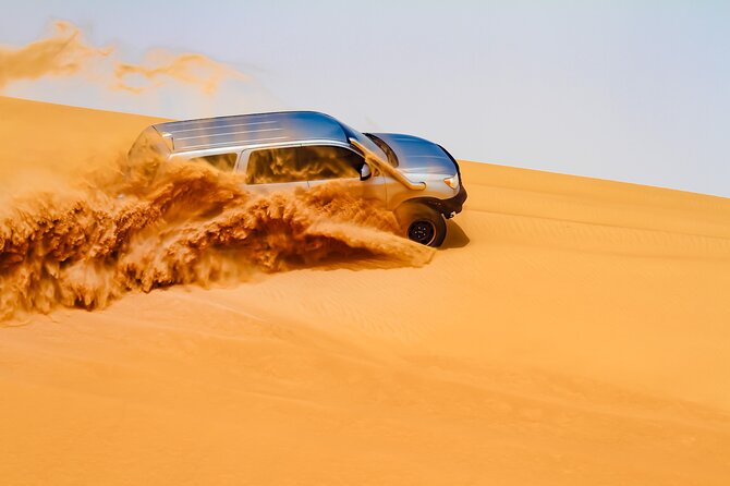 Dubai Morning Evening Desert Safari,Sand boarding and Camel ride - The short camel ride