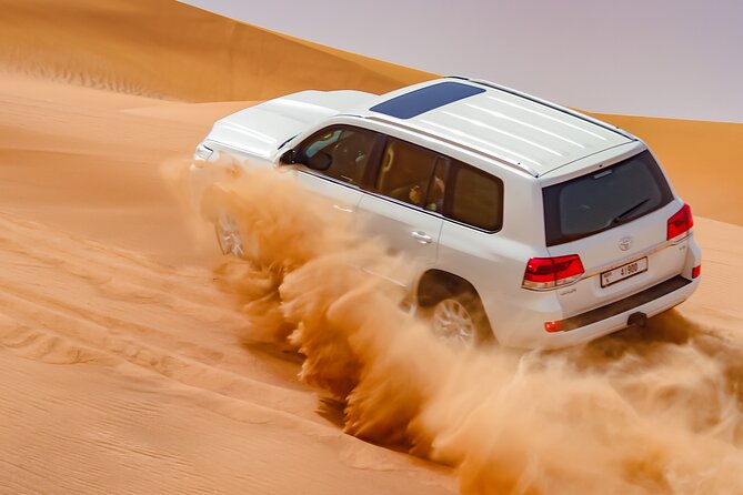 Dubai Morning Evening Desert Safari,Sand boarding and Camel ride - Optional quad biking and what the extra cost buys
