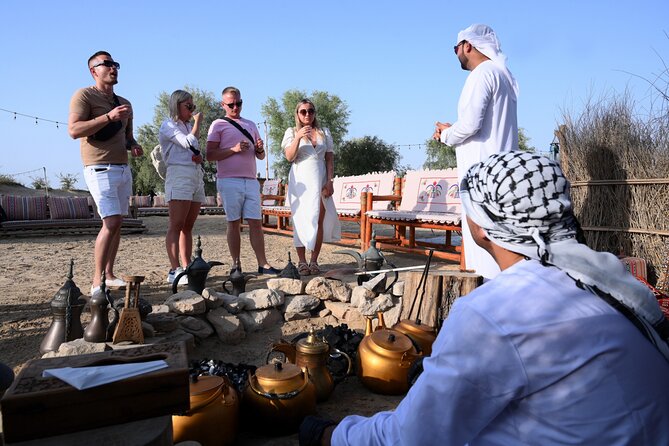 Dubai: Morning Safari by Vintage G Class & Al Marmoom Experience - Breakfast, cooking, and Bedouin traditions