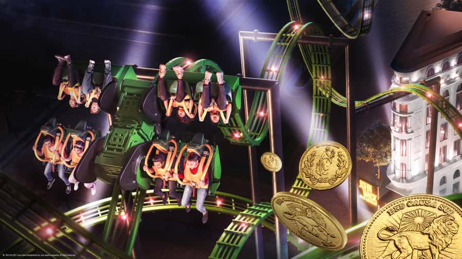 Dubai: MOTIONGATE ™ Theme Park Entry Ticket - Three Studios, One Full Day of Film-Themed Rides