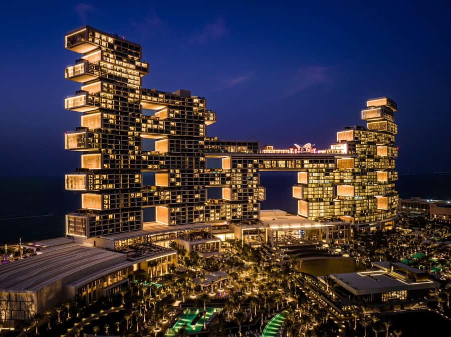 Dubai: Nighttime Guided City Tour by Van & Blue Water Island - Bluewaters Island and the changing skyline