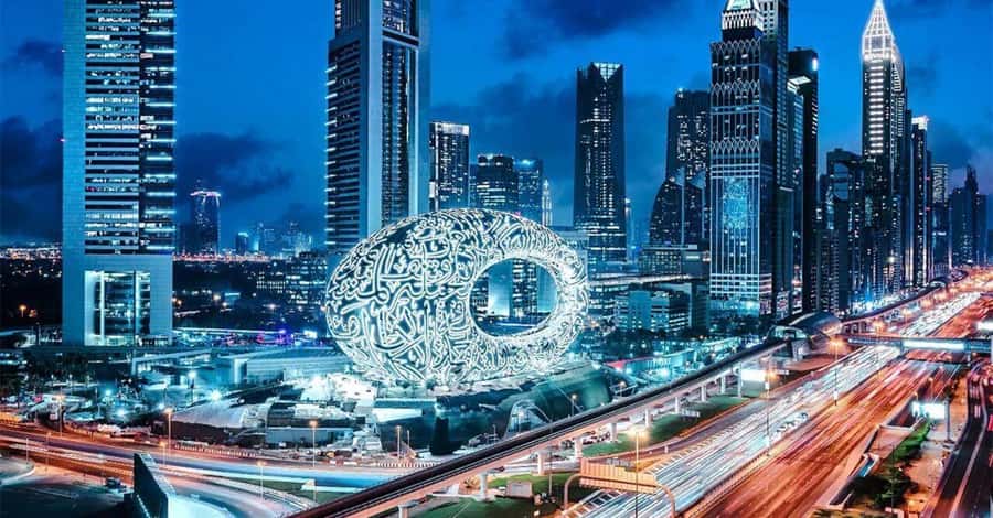 Dubai: Nighttime Guided City Tour by Van & Blue Water Island - Starting with the Burj Khalifa and Downtown lights