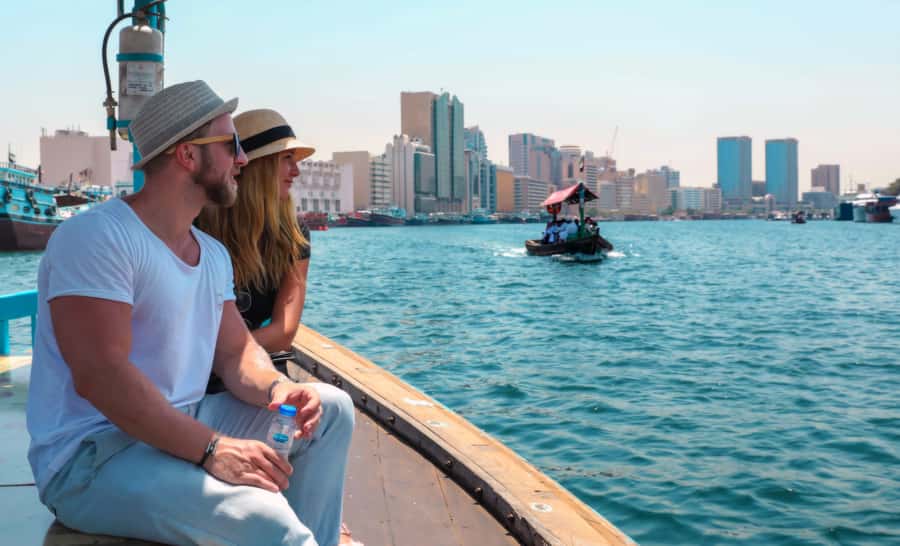 Dubai: Old & Modern Guided Half-Day City Tour - Crossing Dubai Creek by abra