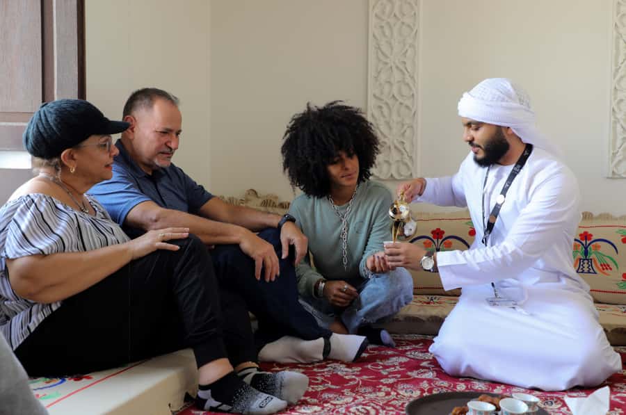 Dubai: Old Town, Street Food, Creek, Souks, & Emirati House - Bur Dubai Souk and the first taste of local food