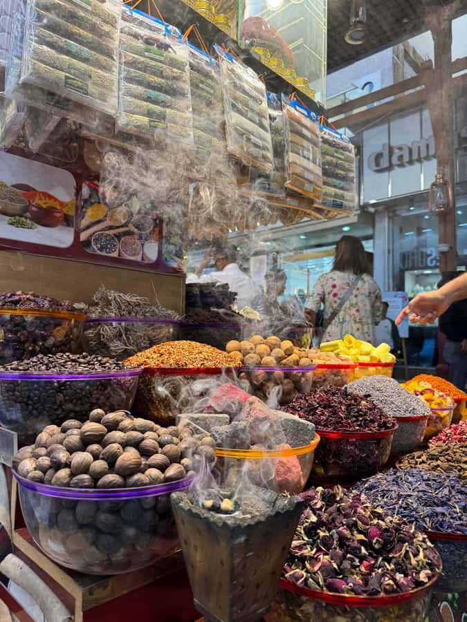 Dubai: Old Town Walking Tour with Abra Cruise & Street Food - Spice Market, street food, and small tastes