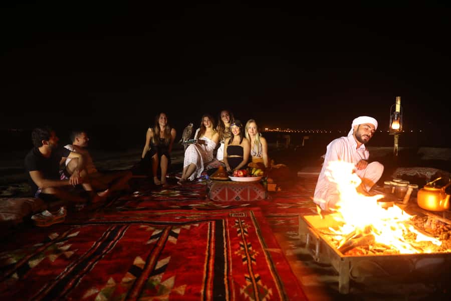 Dubai: Overnight Safari, Dinner, Stargazing & Al Khayma Camp - Dune bashing across Lahbab’s red dunes