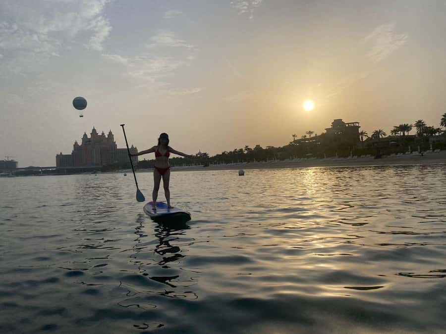 Dubai: Palm Jumeirah Paddle Boarding Tour - Key points at a glance