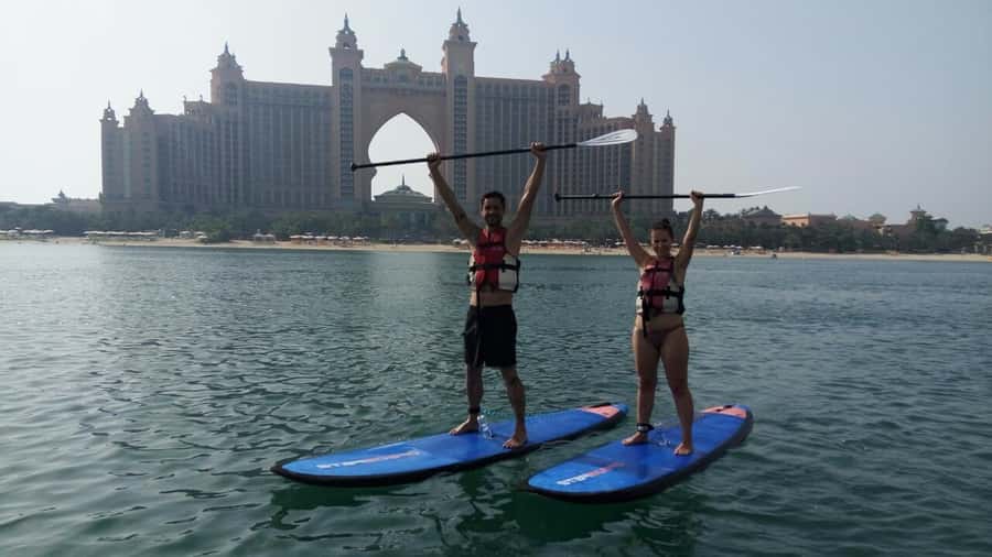 Dubai: Palm Jumeirah Paddle Boarding Tour - What the $30 price really covers