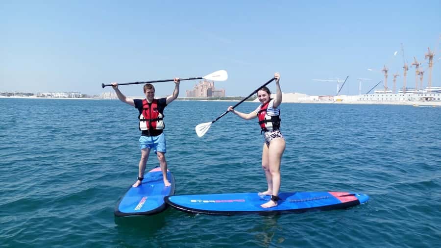 Dubai: Palm Jumeirah Paddle Boarding Tour - Guides who shape the experience