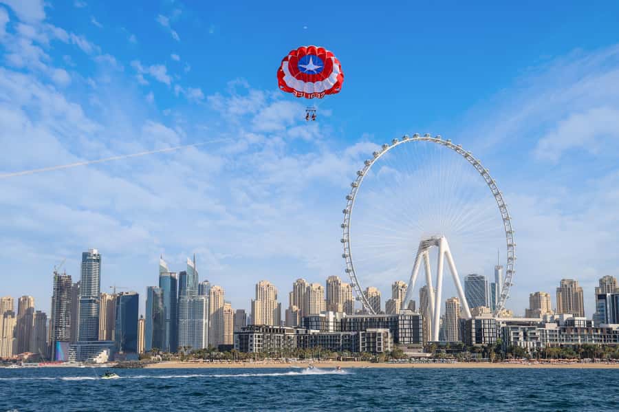 Dubai: Palm View and JBR View Parasailing Experience - My booking advice