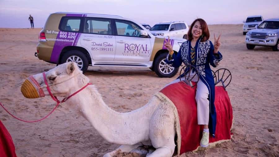 Dubai: Polaris RZR 1000 CC dune buggy - Sandboarding, camels, and the slower side of the day