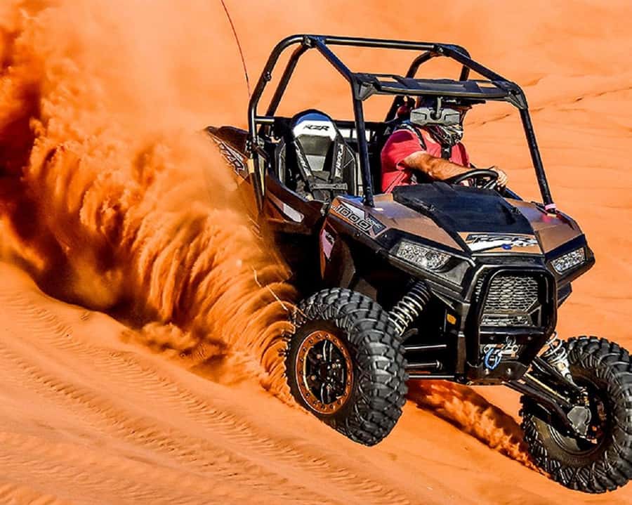 Dubai: Polaris RZR and Sandboarding Desert Adventure - What the 30-minute desert adventure is really like