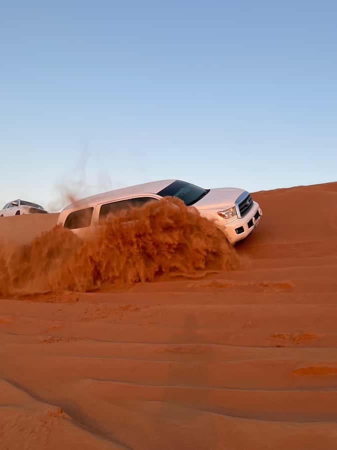 Dubai: Premium Red Dune Safari with Sandboarding & BBQ - The red-dune ride is the reason to go
