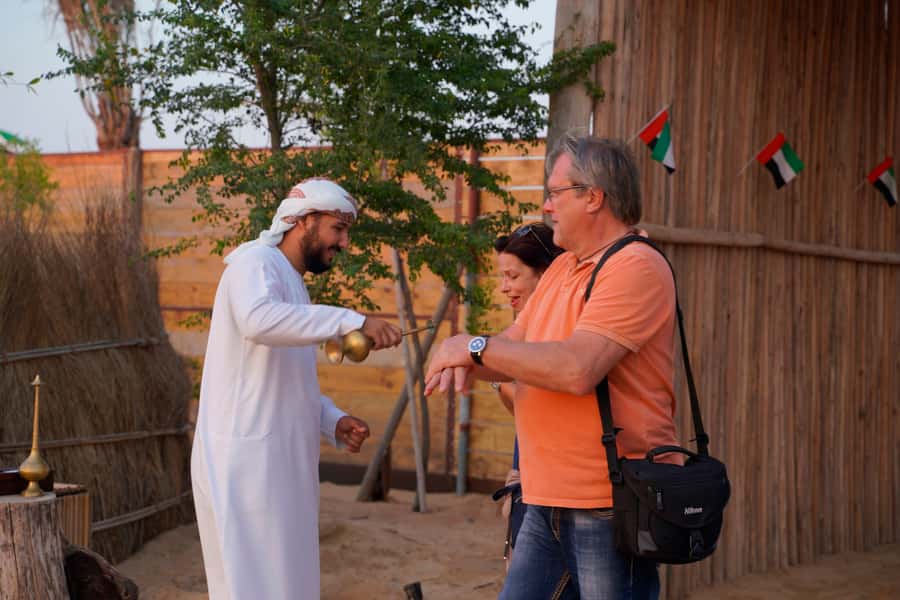 Dubai: Premium Safari, Camel Ride & Al Khayma Camp 3-Buffets - Three buffets, live bread, BBQ, and lamb madfoun