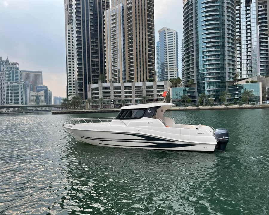 Dubai: Private Boat Cruise from Dubai Marina - Burj Al Arab and Dubai’s hotel coastline