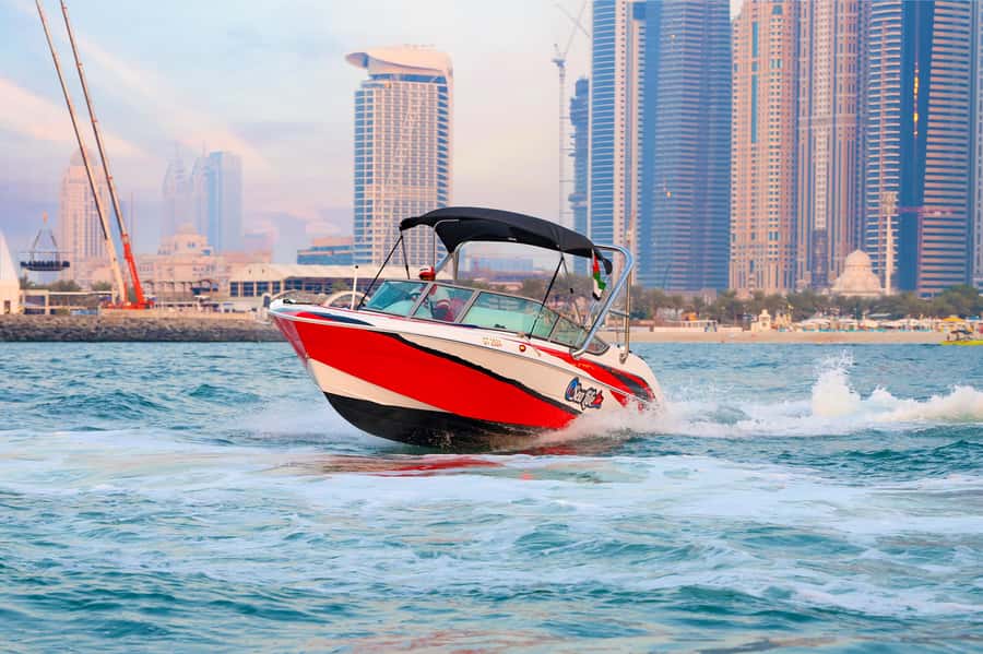 Dubai: Private Boat Tour - JBR/Burj Al Arab/Atlantis options - Atlantis gives the longer route its finish
