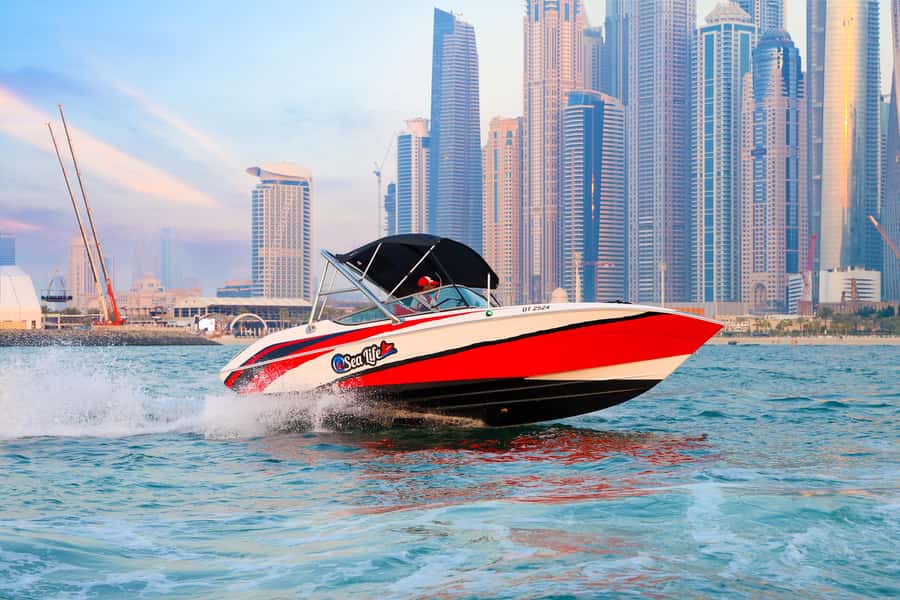 Dubai: Private Boat Tour - JBR/Burj Al Arab/Atlantis options - A private boat changes the value