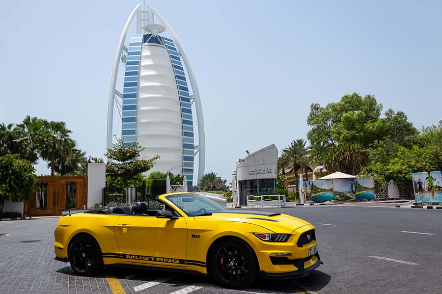 Dubai: Private City Sights Tour in a Cabriolet Convertible - Burj Khalifa and the modern Dubai skyline