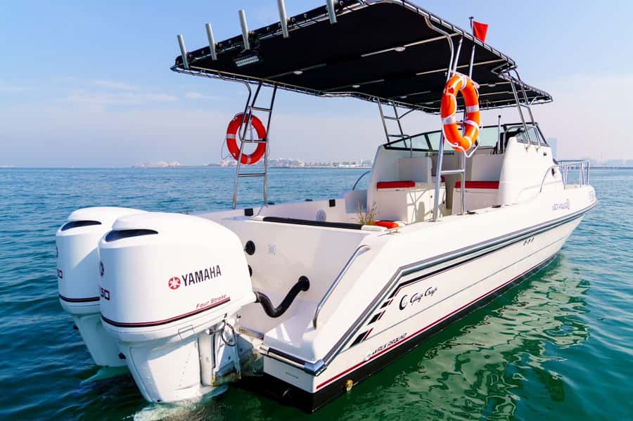 Dubai: Private Coastline Landmarks Mini-Yacht Tour - Ain Dubai and Bluewaters Island