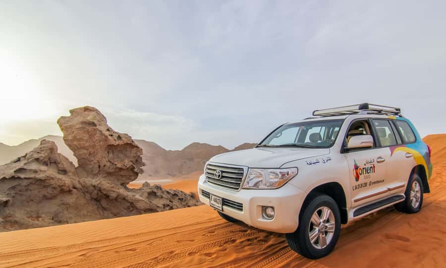 Dubai: Private Desert Day Tour and Wadi Shawka Pool Visit - Swimming, picnic lunch, and the reality of seasonal water