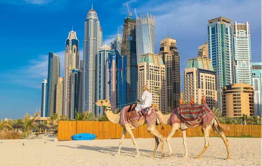 Dubai: Private Half-Day Sightseeing Tour - Jumeirah Beach and Burj Al Arab photographs