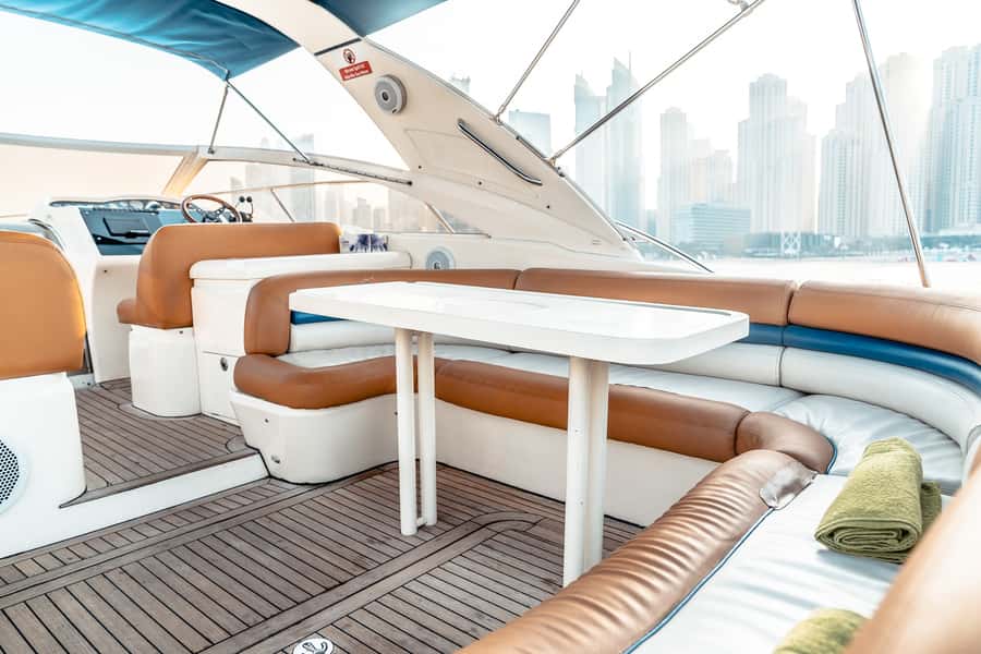 Dubai: Private Luxury Everest Yacht Cruise from Dubai Marina - The route from Jumeirah Beach Residence to Ain Dubai