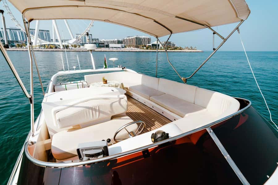 Dubai: Private Luxury Yacht Tour on a 50-Foot Yacht - Burj Al Arab from the sea