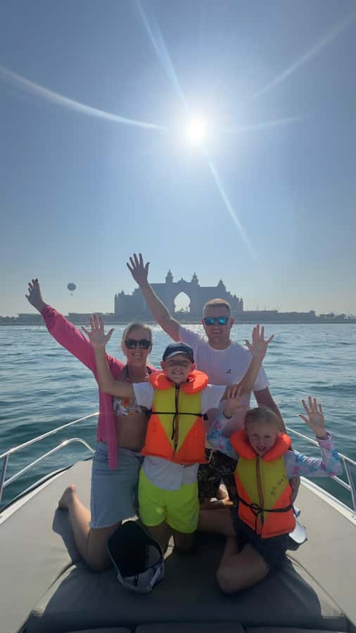 Dubai: Private Sea Escape Cruise - Swim, Tan & Sightsee - Seeing Dubai from a private Beneteau boat