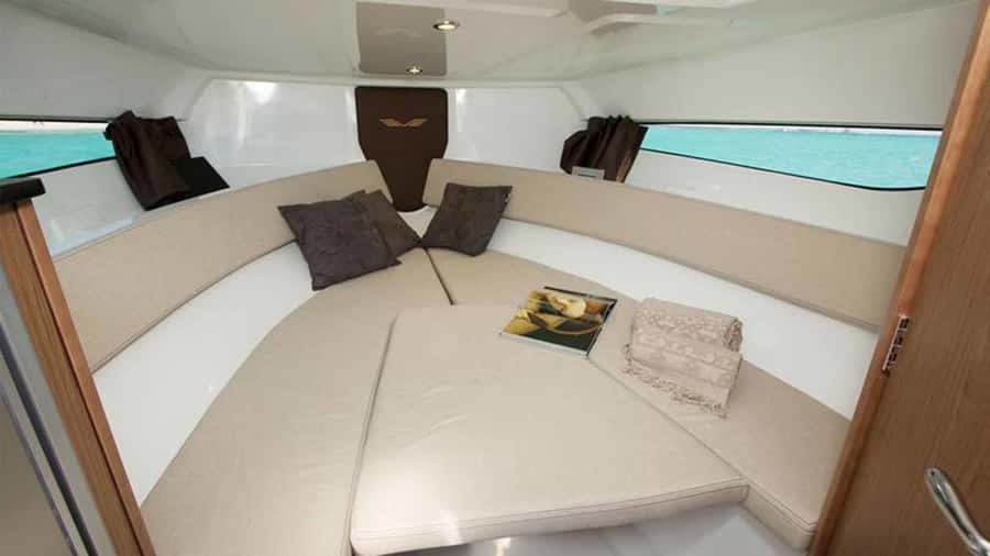 Dubai: Private Sea Escape Cruise - Swim, Tan & Sightsee - JBR and Dubai Eye from the water