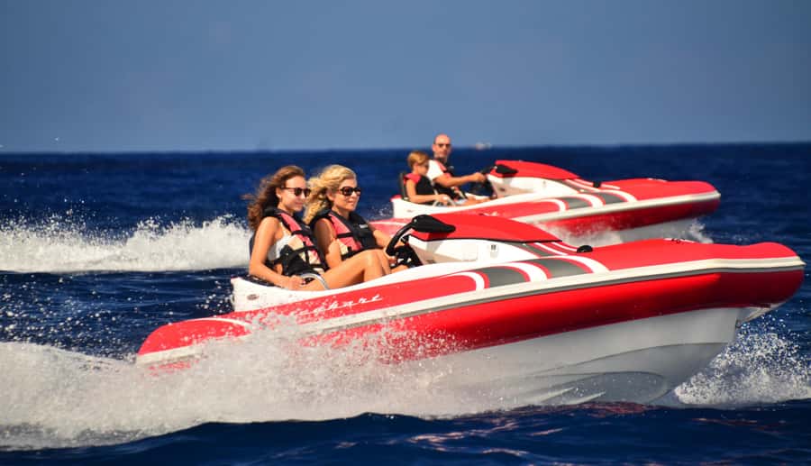 Dubai: Private Self-Drive SeaKart Jet Ski Boat Tour - Getting ready at the yacht club